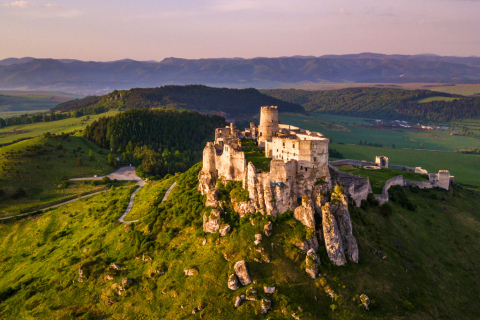 Majestic Spiš castle in Slovakia, UNESCO