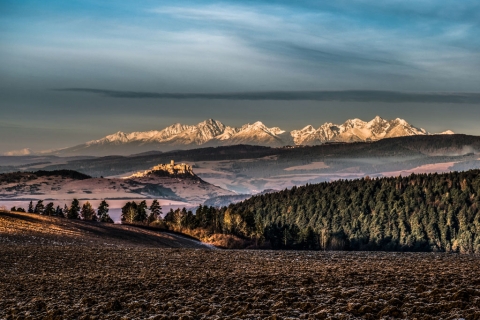 Majestic Spiš castle in Slovakia, UNESCO